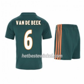 AFC Ajax Donny van de Beek 21 Kind Voetbaltenues Uit 2019/20 - SS (+ Korte broeken)